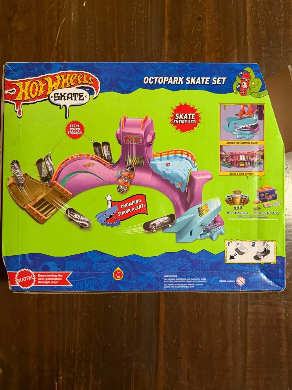 Tony Hawk Hot Wheels Octopark Skate Set - Pink 30”